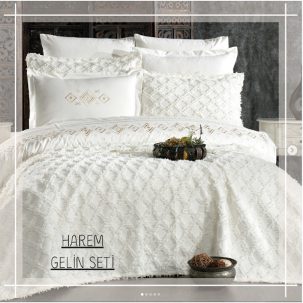 Çapa Home - Çapaev Harem 9 Parça Gelin Seti 